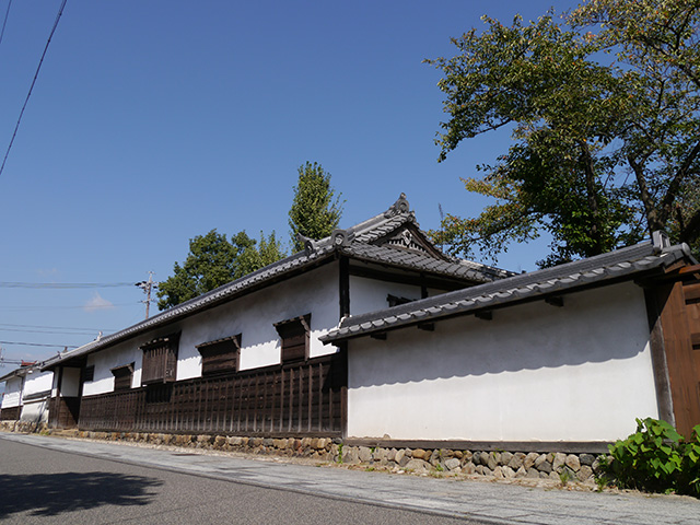 加藤家長屋門